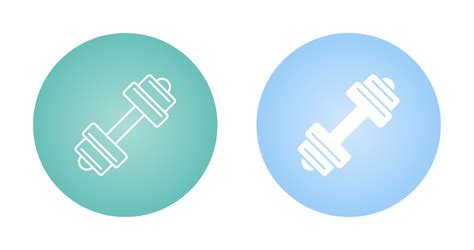 Dumbbell Vector Icon 22221490 Vector Art at Vecteezy