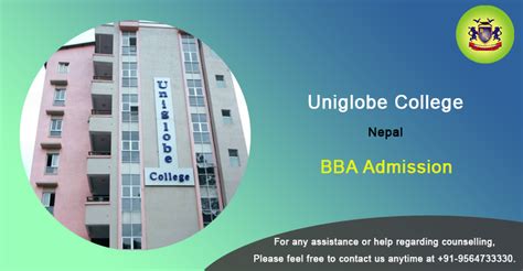 Uniglobe College Nepal BBA Admission 2021; Get the full Details About, Fees, Facilities, Courses ...
