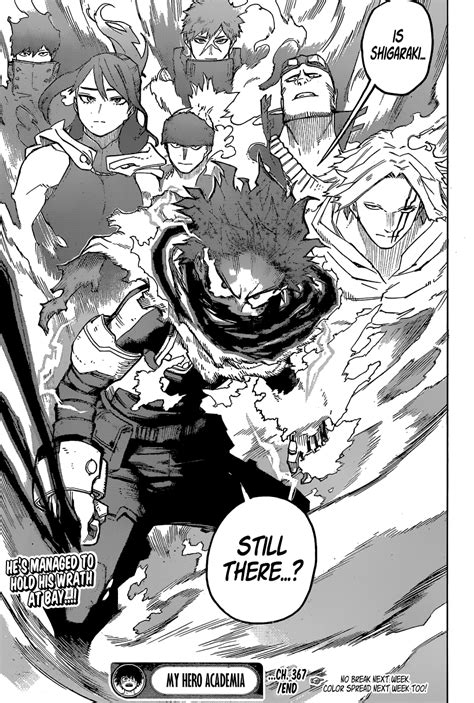 My Hero Academia, Chapter 367 - My Hero Academia Manga Online