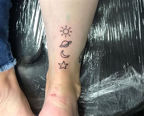 #star #moon #sun #planet | Tattoos for daughters, Planet tattoos, Moon star tattoo