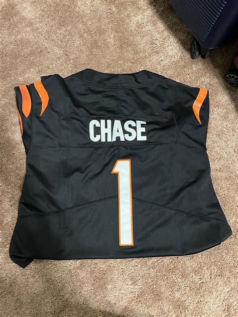 Jamarr Chase Custom Bengals Jersey - Etsy