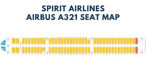 Airbus A321 Seat Map With Airline Configuration