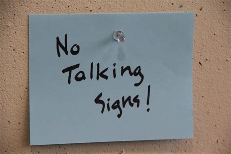 No Talking Signs! | Question 20: What do you wish the librar… | Flickr