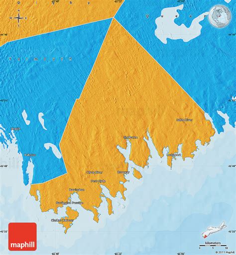 Political Map of Shelburne