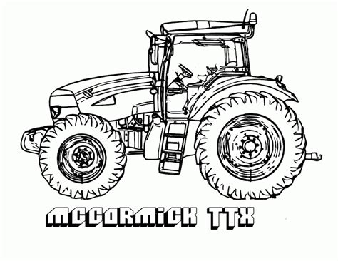 Free Printable Tractor Coloring Pages For Kids