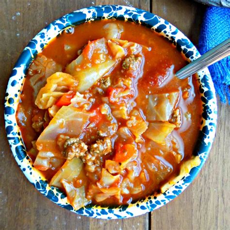 Cozy Stuffed Cabbage Soup Recipe – Perfect for Fall & Winter - My ...