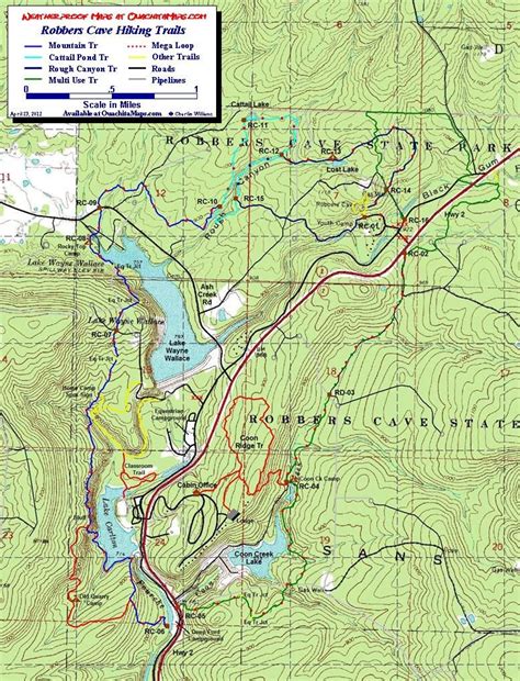 Exploring Robbers Cave State Park Map: A Guide To Adventure - 2023 ...