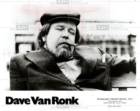 dave van ronk folk singer 1987 Vintage Photo Print - Historic Images