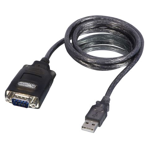 USB to Serial Converter (RS-232) with COM Retention, 1m - from LINDY UK