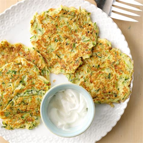 Zucchini Pancakes Recipe: How to Make It | Taste of Home