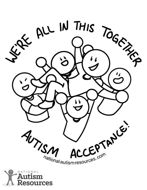 Autism Coloring Pages