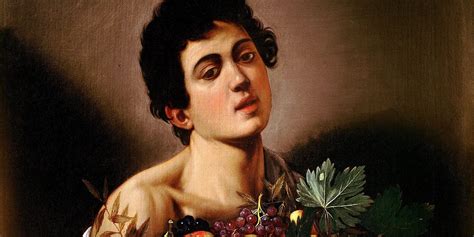 Caravaggio Boy With A Basket Of Fruit