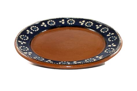 Mexican Red Clay Plate