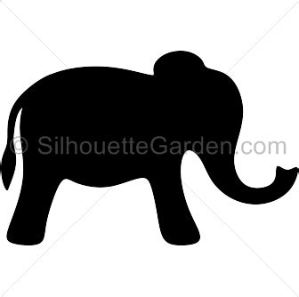 Simple Elephant Silhouette | Elephant silhouette, Elephant stencil, Silhouette clip art