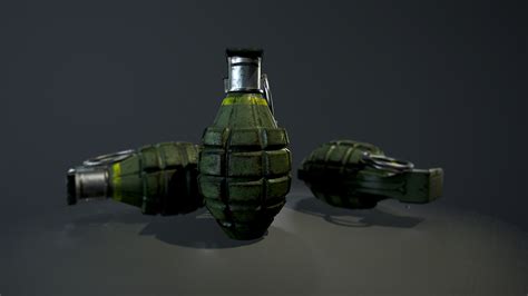 ArtStation - MK 2 Grenade