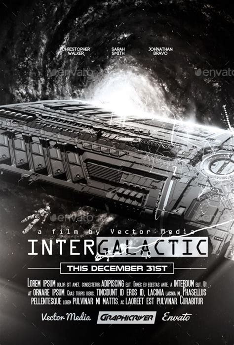 Intergalactic - Movie Poster [Vol.3] | Movie posters, Sf movies ...