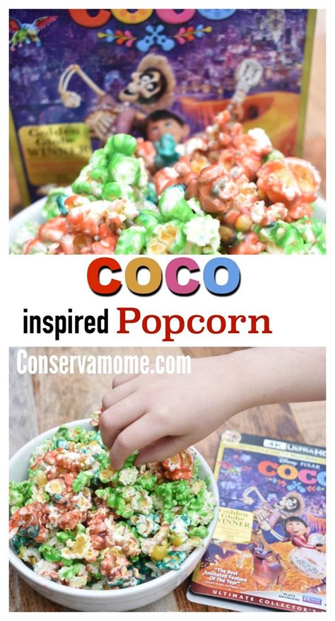 Disney•Pixar's COCO – On Blu-ray & DVD Tuesday 2/27 + Coco Inspired Popcorn Recipe | Popcorn ...