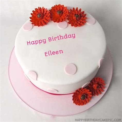 Happy Birthday Cake For Eileen