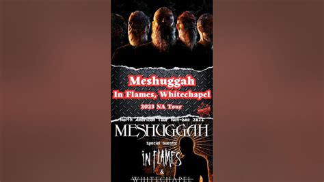 Meshuggah North American 2023 Tour #Shorts - YouTube