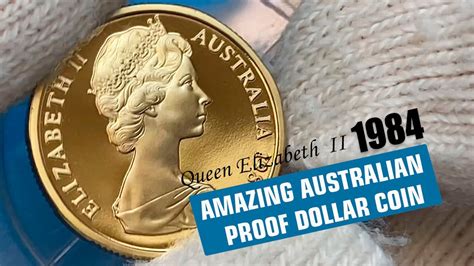 1984 Elizabeth Dollar coin Australia dollar - YouTube