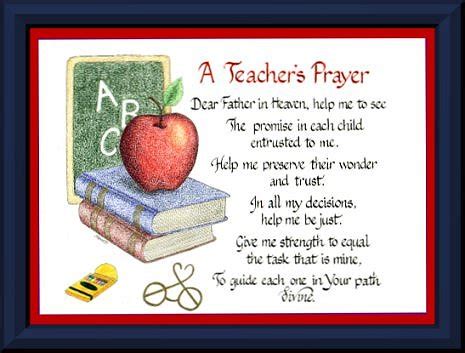 A Teacher’s Prayer #8 – SPENCER BURTON