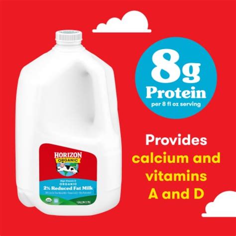 Horizon Organic 2% Reduced Fat Milk Gallon, 1 gal - Fry’s Food Stores