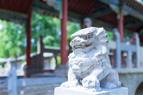 Statue of Komainu · Free Stock Photo