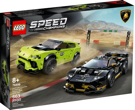 76899: LEGO® Speed Champions Lamborghini Urus ST-X & Huracán Super Trofeo EVO – Klickbricks