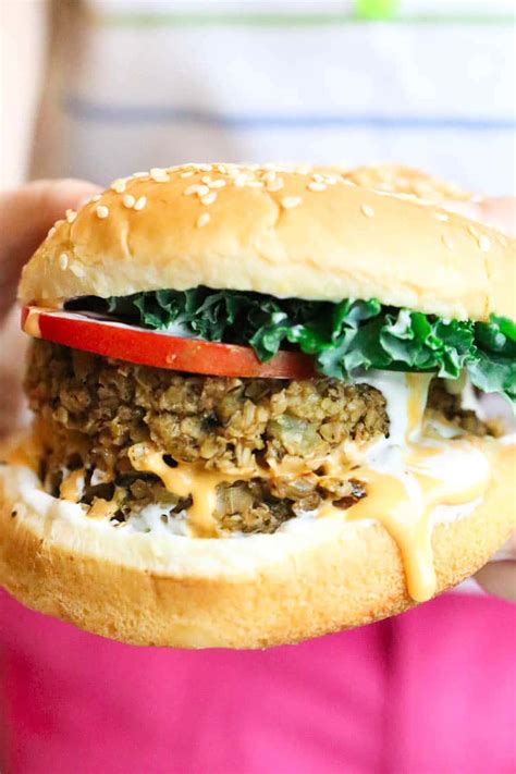 Best Veggie Mushroom-Oat Burger (Vegan and Gluten-free) - Vegan Blueberry