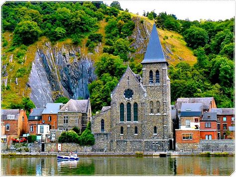 Meuse river in Dinant | The River Meuse passes though the th… | Flickr - Photo Sharing!