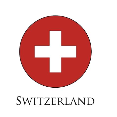 Premium Vector | Switzerland flag design