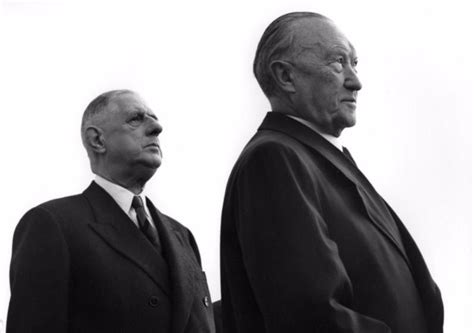 Charles de Gaulle en Konrad Adenauer