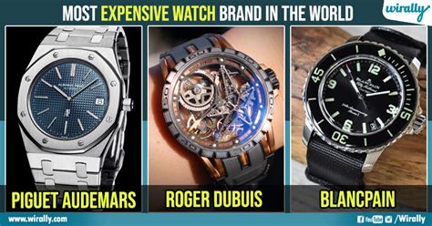 Top 10 Most Expensive Watch Brand In The World. - Wirally