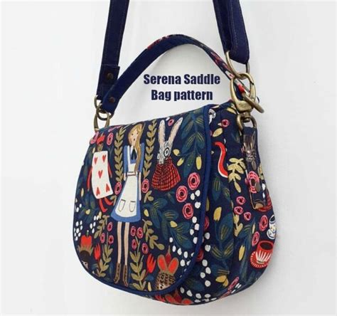 Serena Saddle Bag sewing pattern - Sew Modern Bags