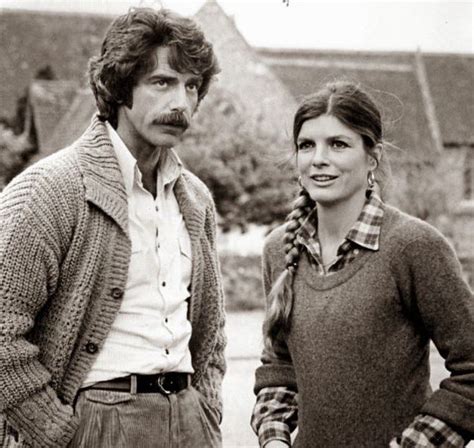 A young Sam Elliott and Katharine Ross on the set of The Legacy in 1978 ...