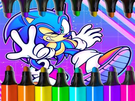 Play Sonic Coloring Game Online Games for Free at Gimori