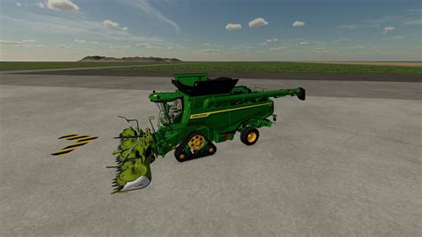 Combine harvester as a maize chopper V1.0 – FS22 mod