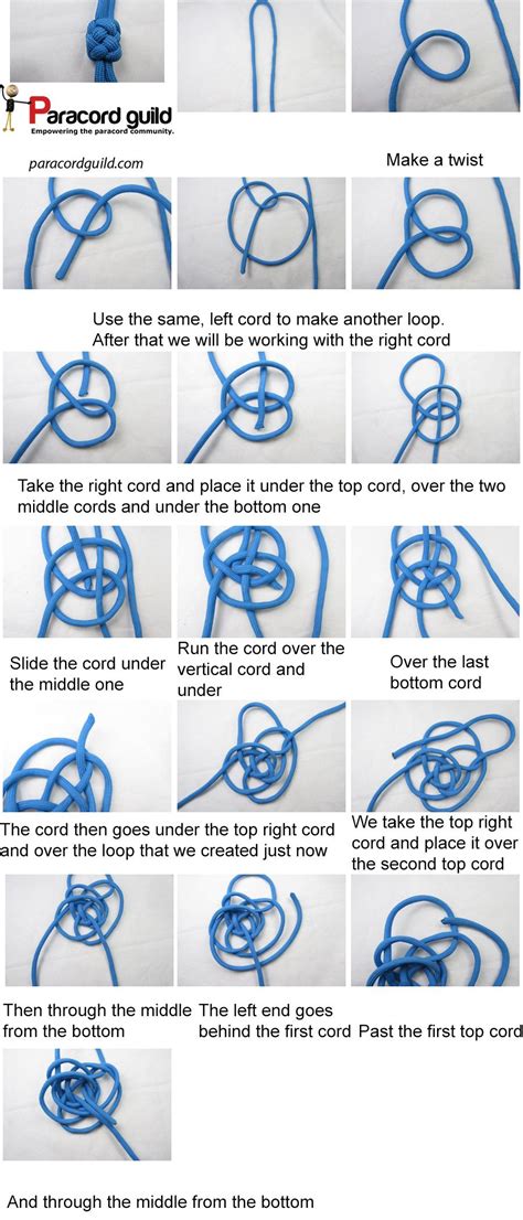 A wonderful lesson from the good folks at Paracord Guild. Learn how to tie your… Knots Jewelry ...