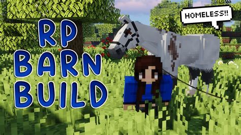 SWEM Roleplay Barn Build 🔴 Minecraft Livestream - YouTube