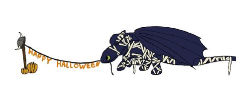 Happy Halloween from Toothless by RedRubyRaven on DeviantArt