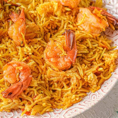 Instant Pot Shrimp Biryani - Chunky in Kentucky