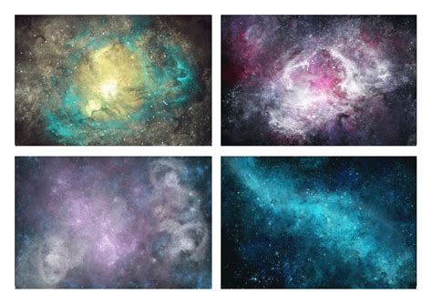 JJP Galaxies 2 12 Fine Art Photoshop Galaxy Texture | Etsy