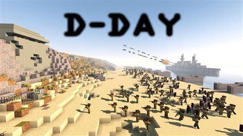 Minecraft World War 2 - D-Day - Nhịp Sống