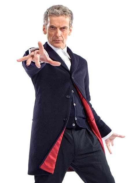 Doctor Who Peter Capaldi Black Coat