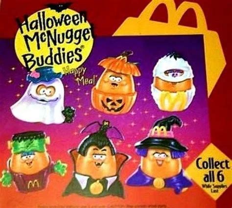 McDonald’s Happy Meal Toys June 1992 – Halloween McNugget Buddies ...