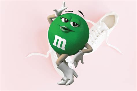 Green M&M Trades Thigh Highs for Sneakers | Supermarket News