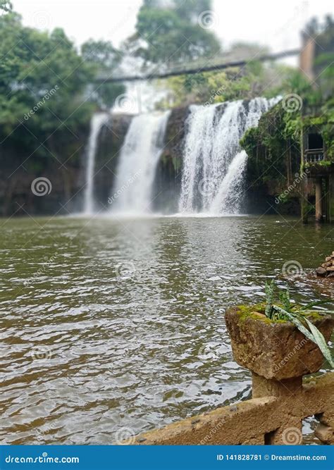 Paronella park waterfall stock image. Image of green - 141828781