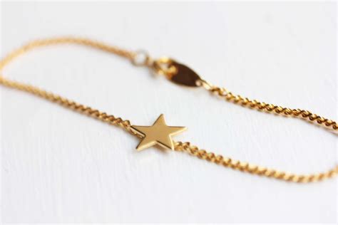 Gold Star Bracelet Star Bracelet | Etsy