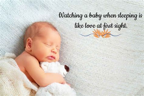 100 Adorable Sleeping Baby Quotes - Being The Parent