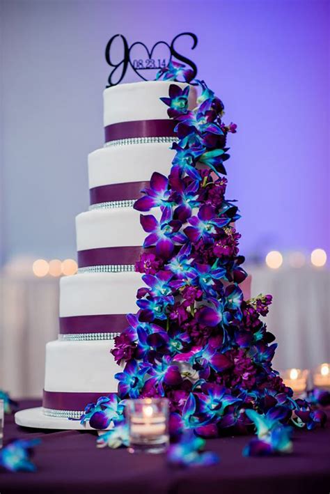 Wedding ideas by colour: Blue and purple wedding theme | CHWV | Purple ...